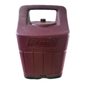 COLEMAN Red Propane Lantern Carrying Case Only Camping